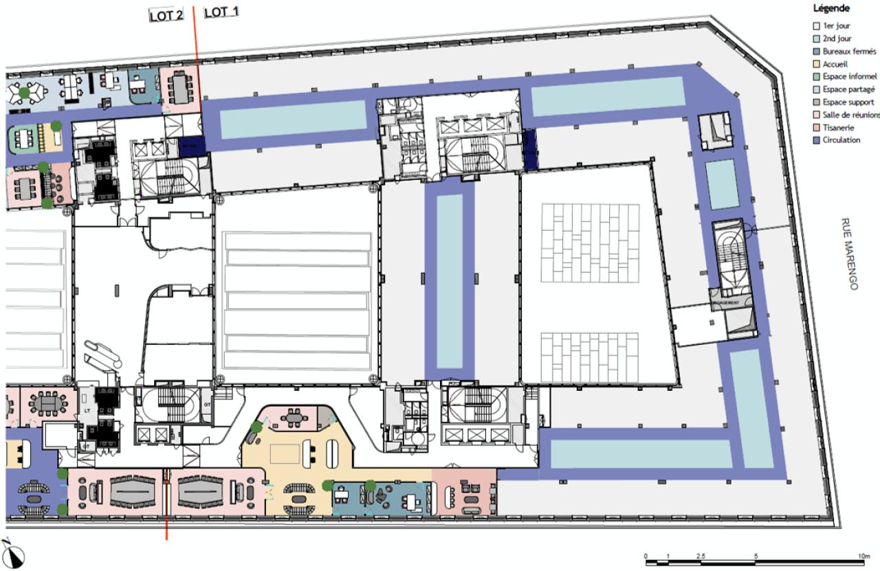 Bureau Paris 4386m² Location bureau Paris OLBUR2101510 15
